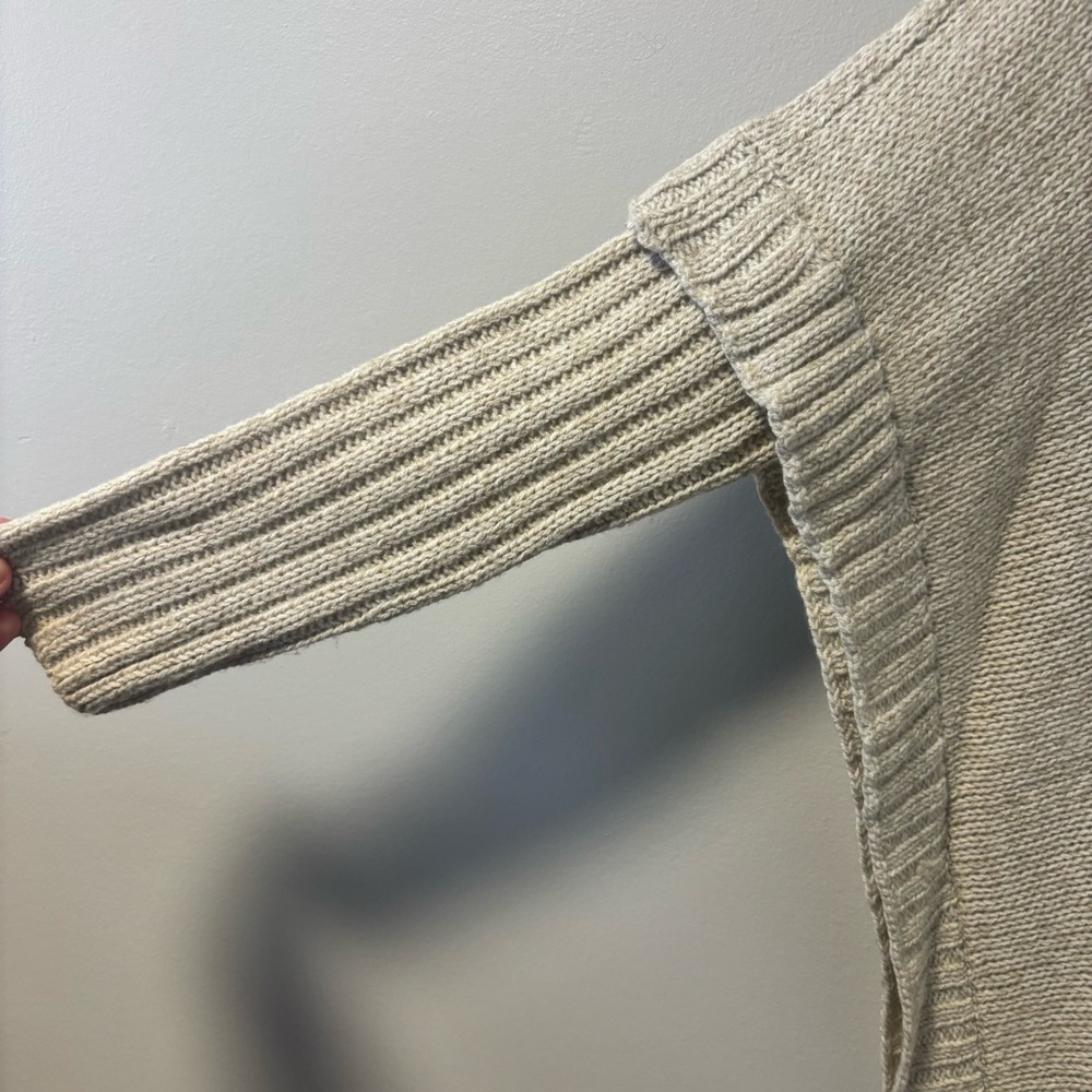 Lily Morgan Cozy Cream Turtleneck Sweater Medium - Picture 4 of 5